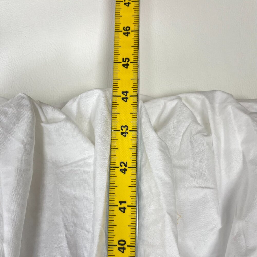 NWOT Farm Rio White Bubble Midi Dress Size M 100% Cotton - Picture 9 of 10